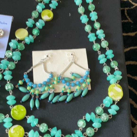 Silverfox Jewelry, 30 Assorted Necklaces, Earrings, Brooches,Bracelets , $30 - Picture 9 of 9